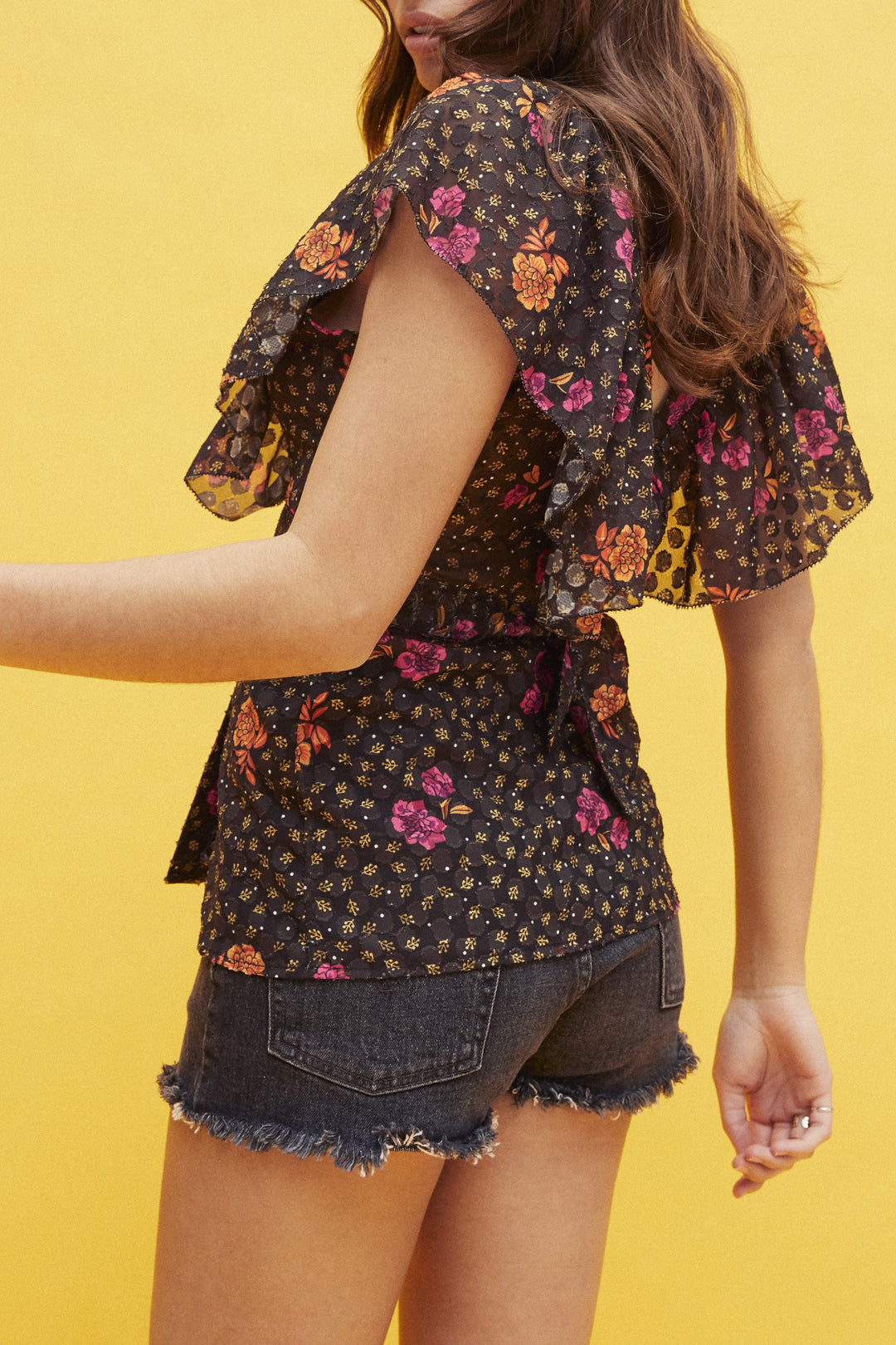 Blouse à fleurs Wild - T2