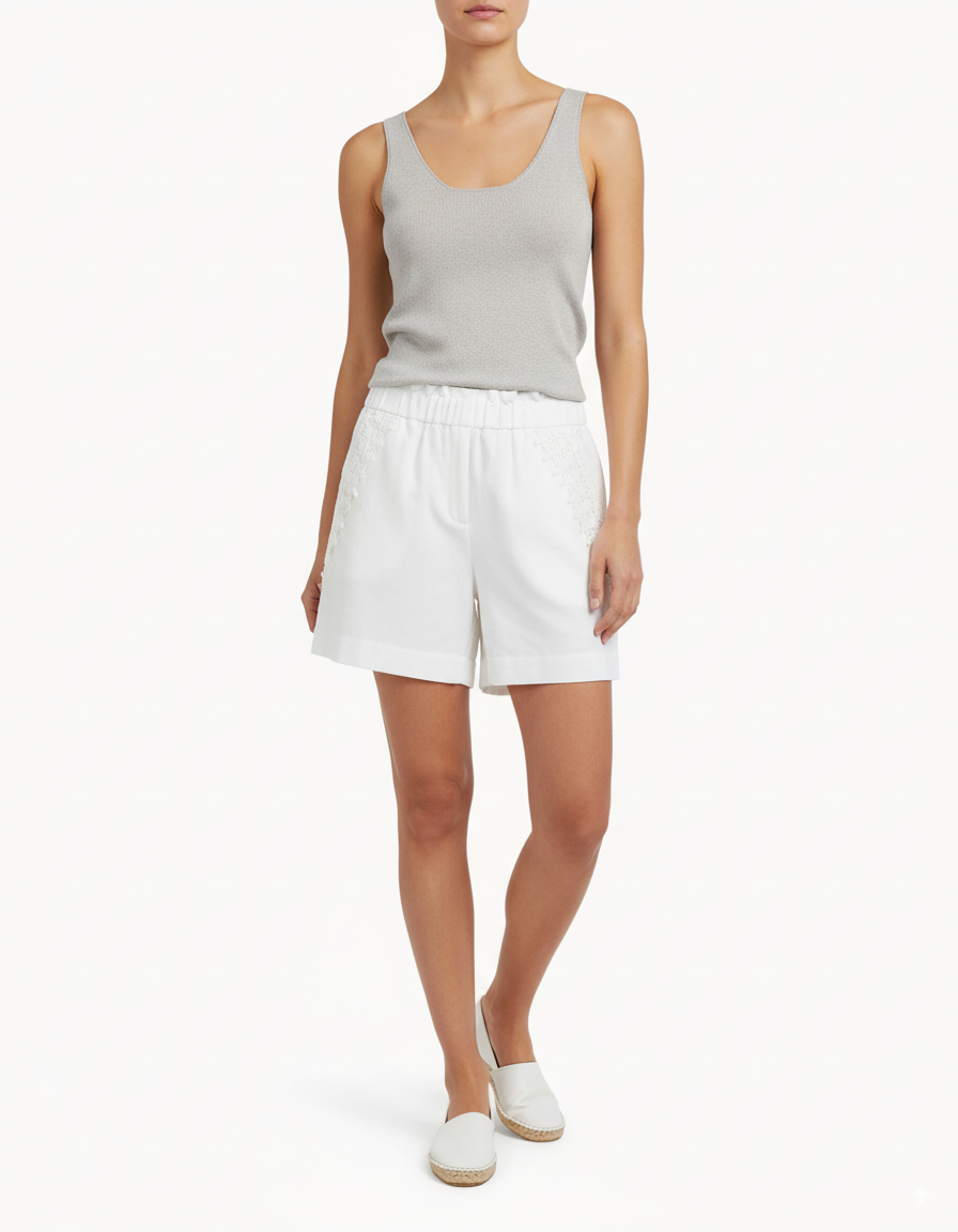 Short Blanc - Taille M/38