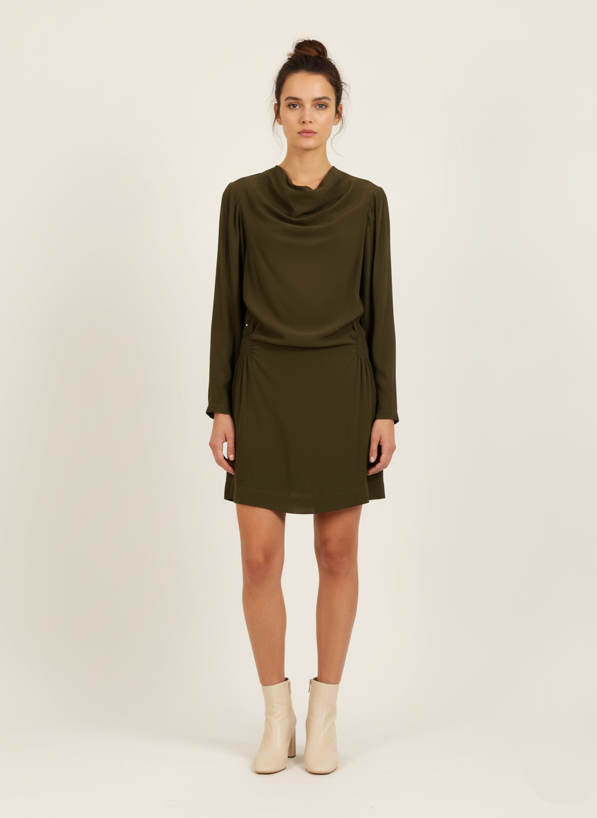 Robe Courte Verte - Taille L/40