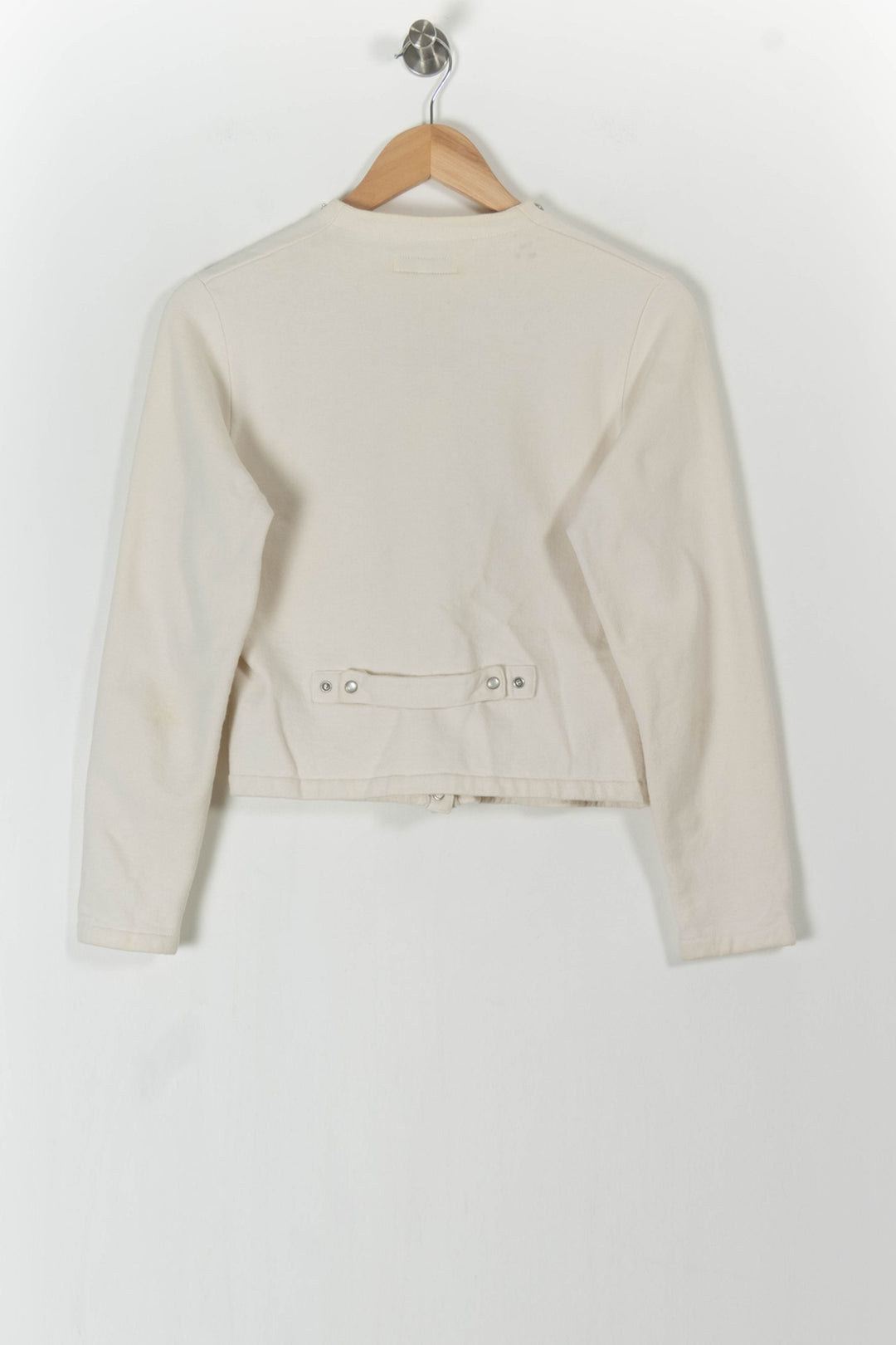 Veste Beige - Taille M/38 de la marque Agnès b. | IM417 - Vendu par Paradigme - Image 4