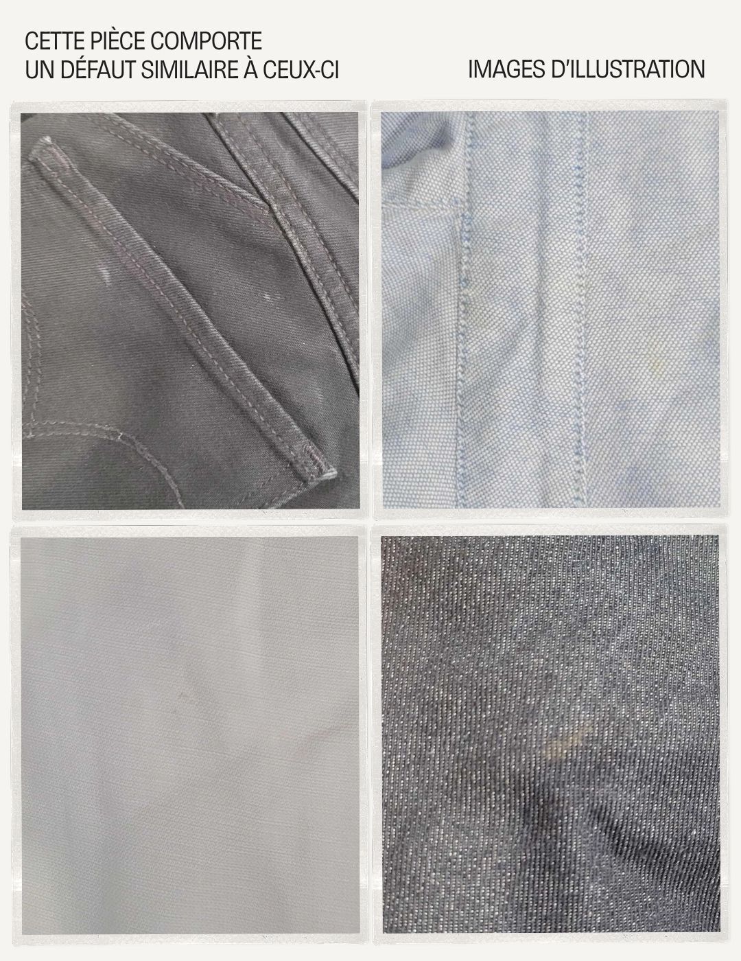 Chemise Blanche et Bleue - Taille M/38