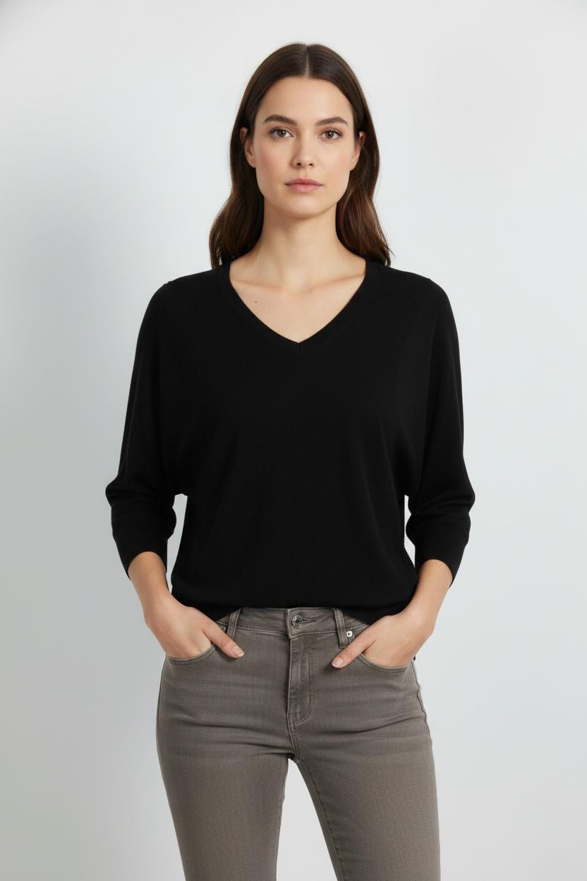 Gilet Noir - Taille S/36 de la marque IKKS | LP20406 - Vendu par Paradigme - Image 1