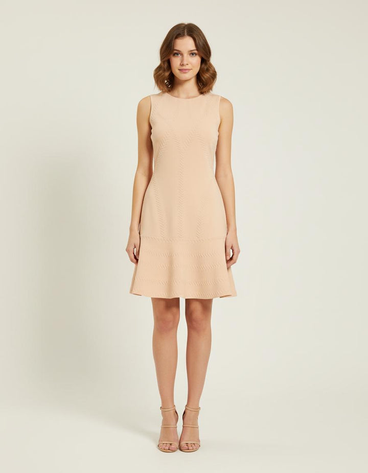 Robe Maille Fine En Jacquard - Taille S/36