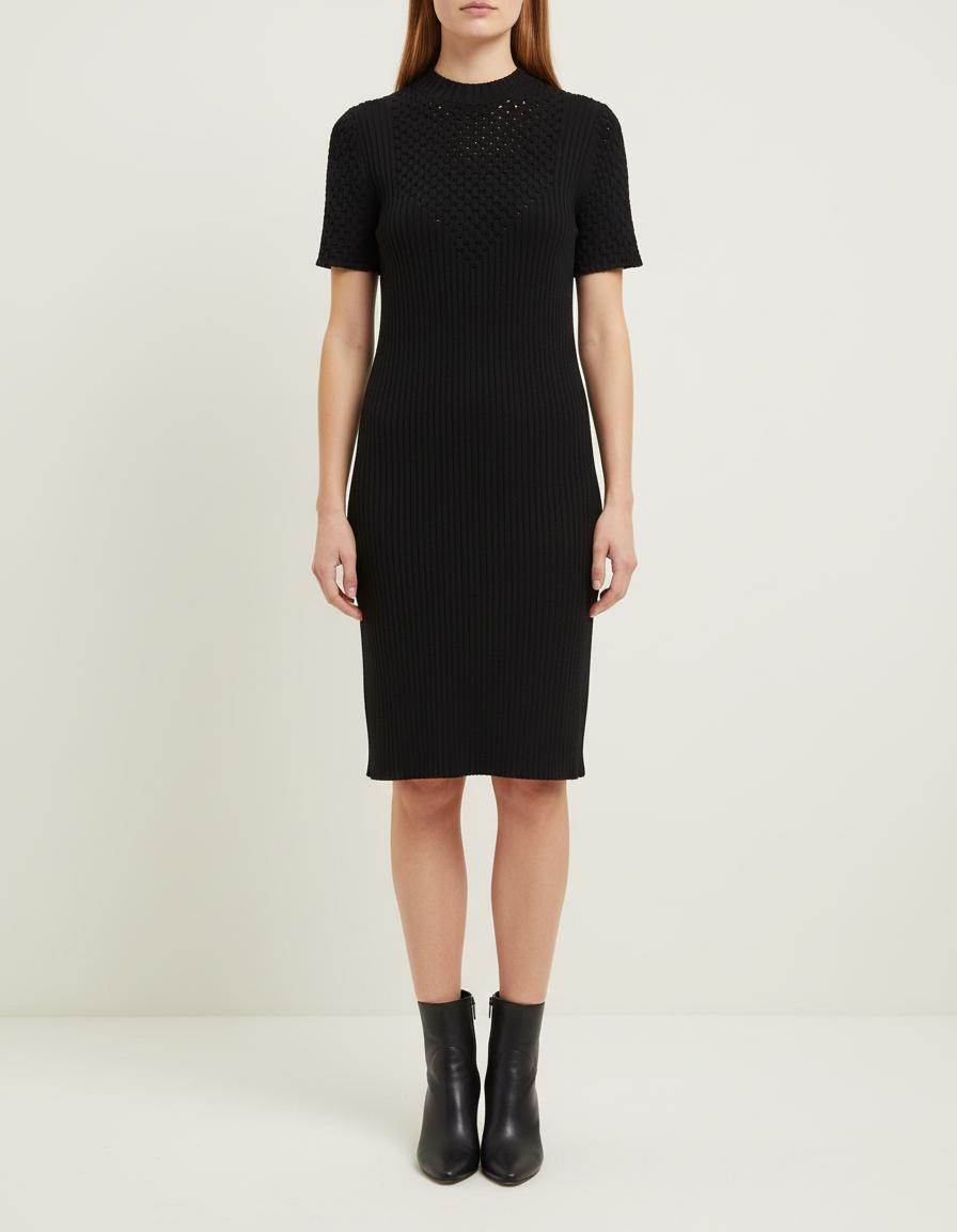 Pull En Maille Côtelée Avec Jours - Taille M/38