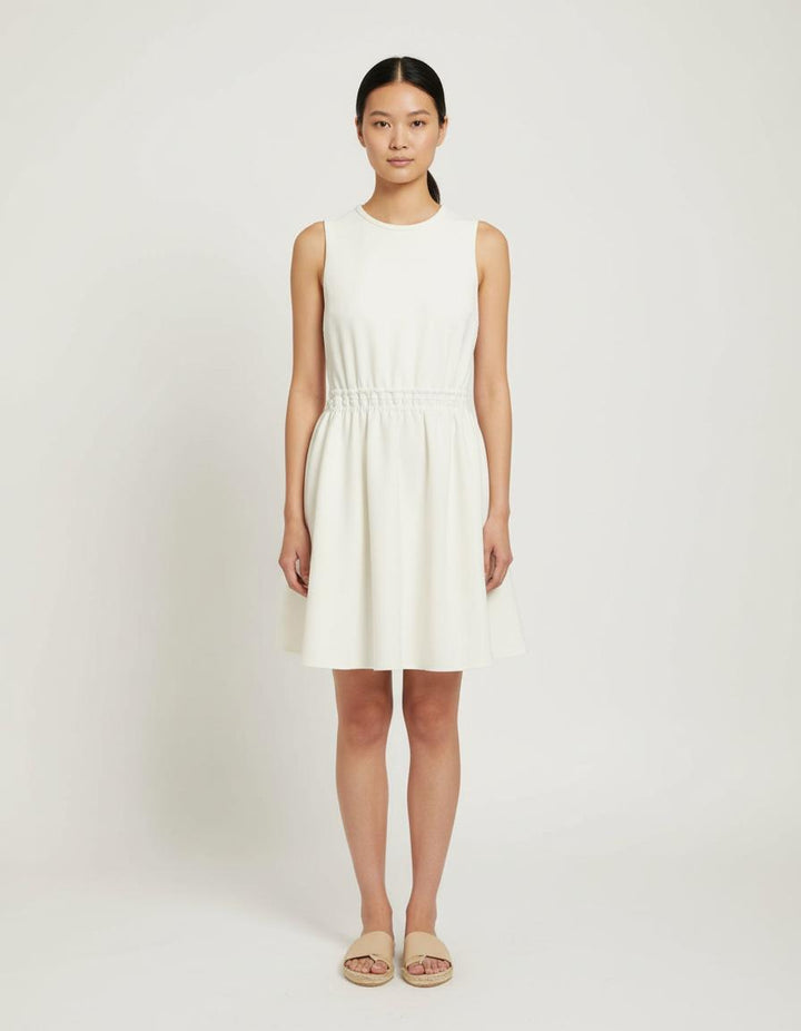 Robe Sans Manches En Crêpe - Taille L/40
