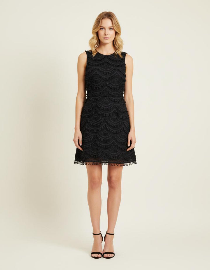 Robe Avec Empiècements En Guipure - Taille S/36