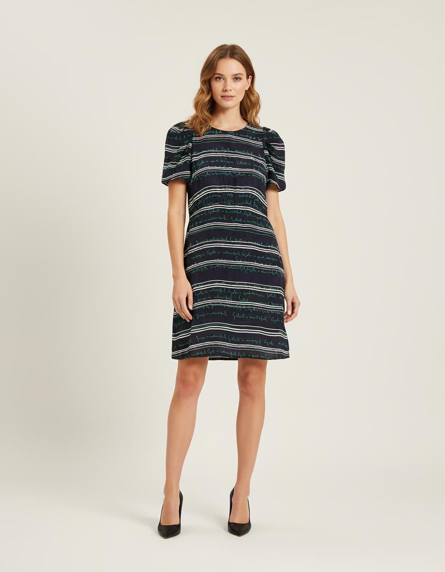 Robe Courte Avec Inscriptions - Taille S/36