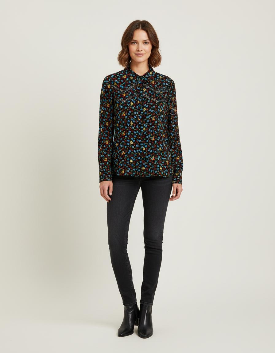 Chemisier À Imprimé Floral - Taille M/38