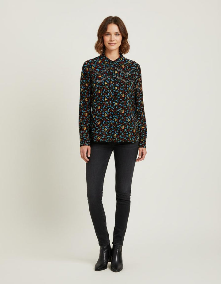 Chemisier À Imprimé Floral - Taille M/38