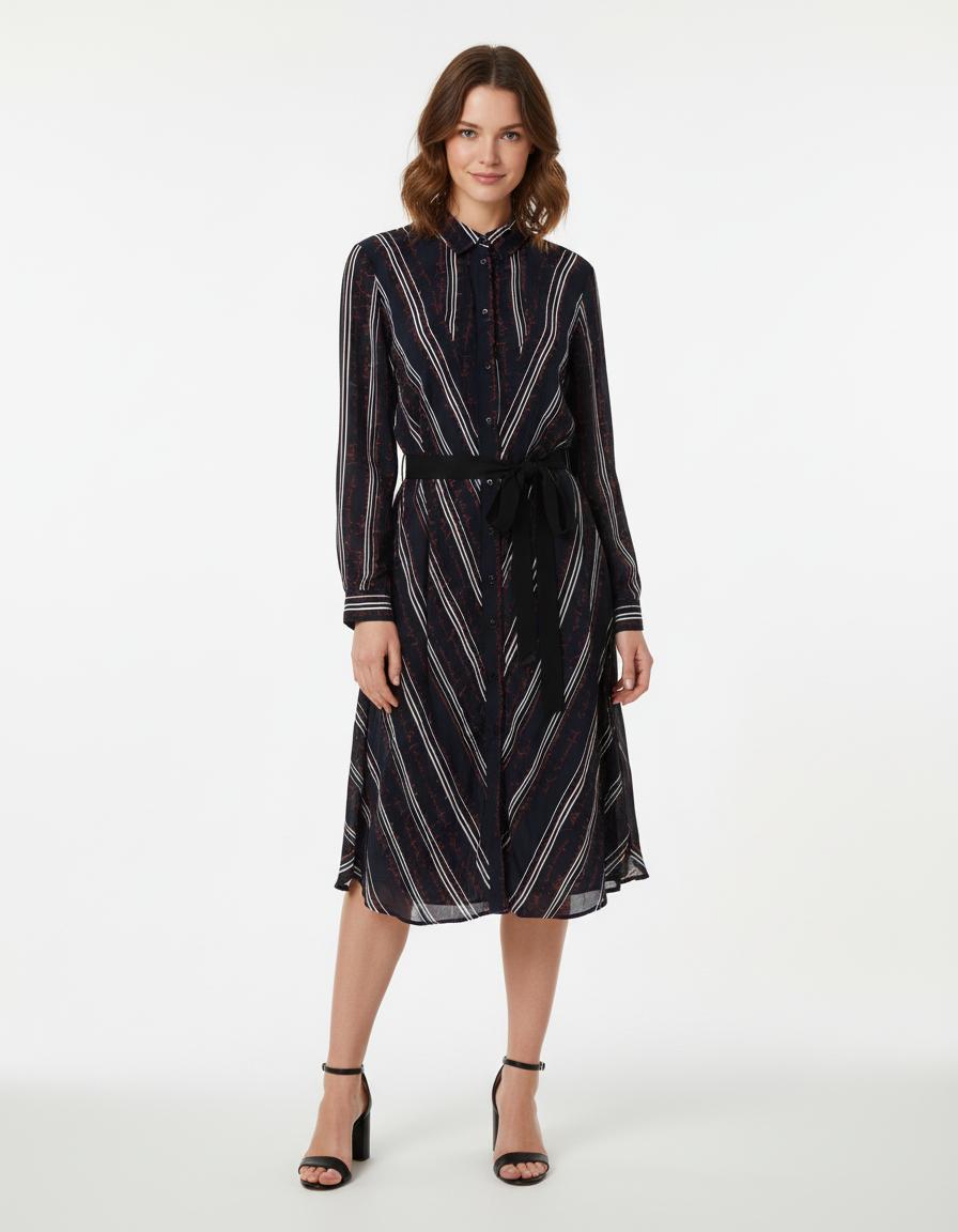 Robe Chemise Imprimée - Taille M/38