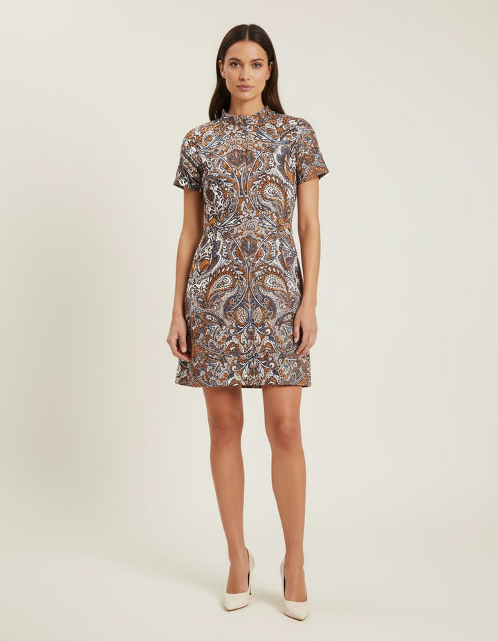 Robe Droite En Jacquard - Taille S/36