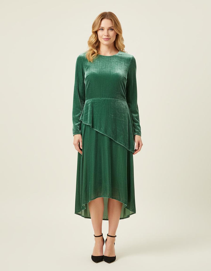 Robe Longue En Velours - Taille M/38