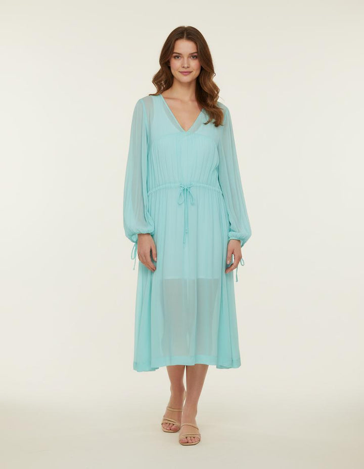 Robe Longue Avec Lien Coulissant - Taille L/40