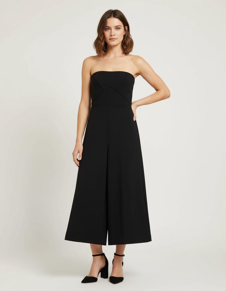 Combinaison Bustier À Larges Jambes - Taille XS/34