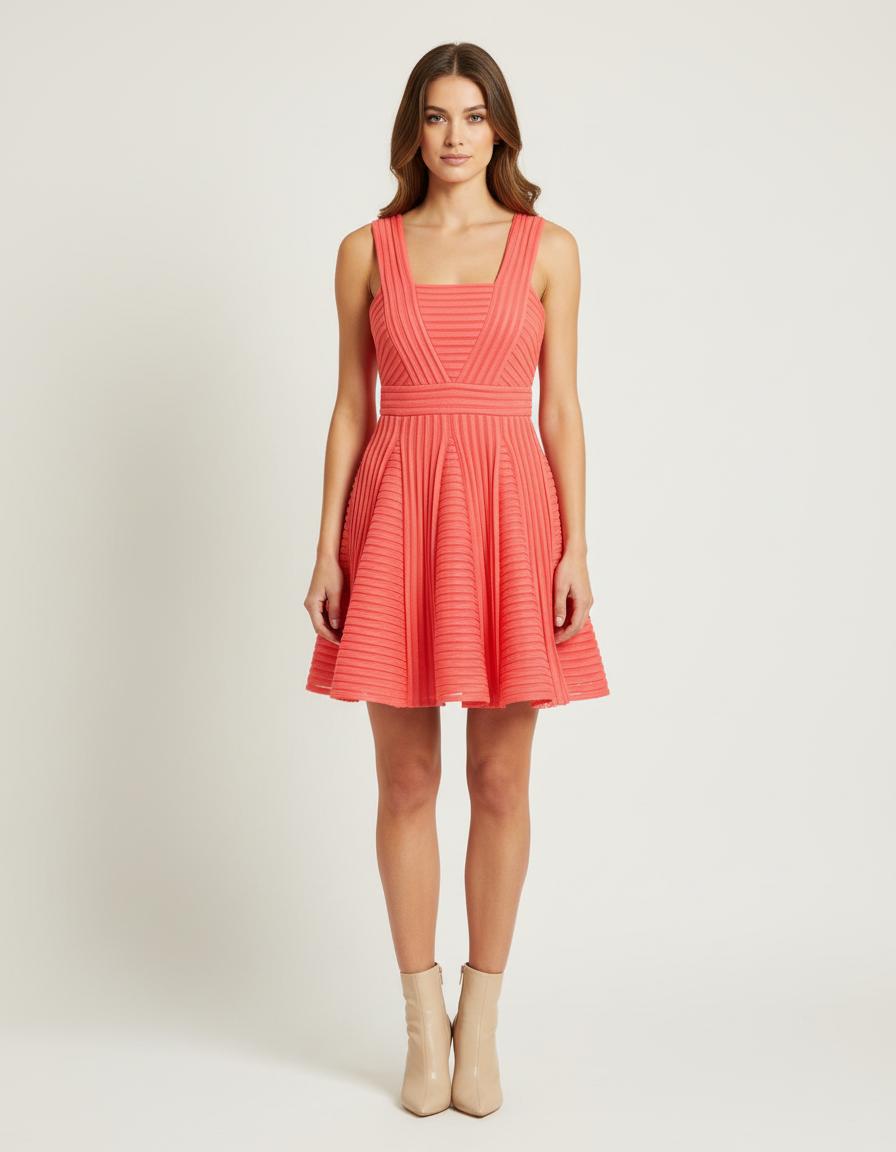 Robe En Maille Technique - Taille S/36