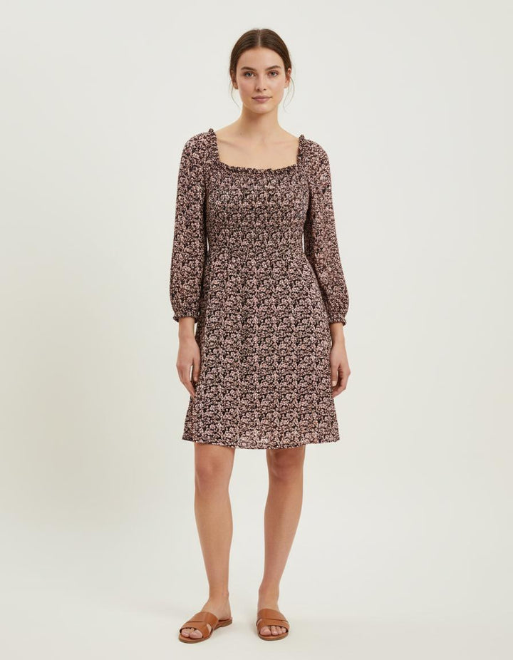 Robe Courte Avec Imprimé Floral - Taille L/40