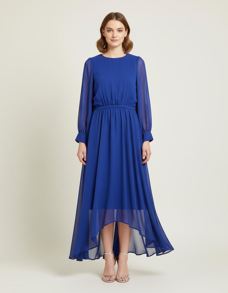 Robe Longue En Soie - Taille S/36