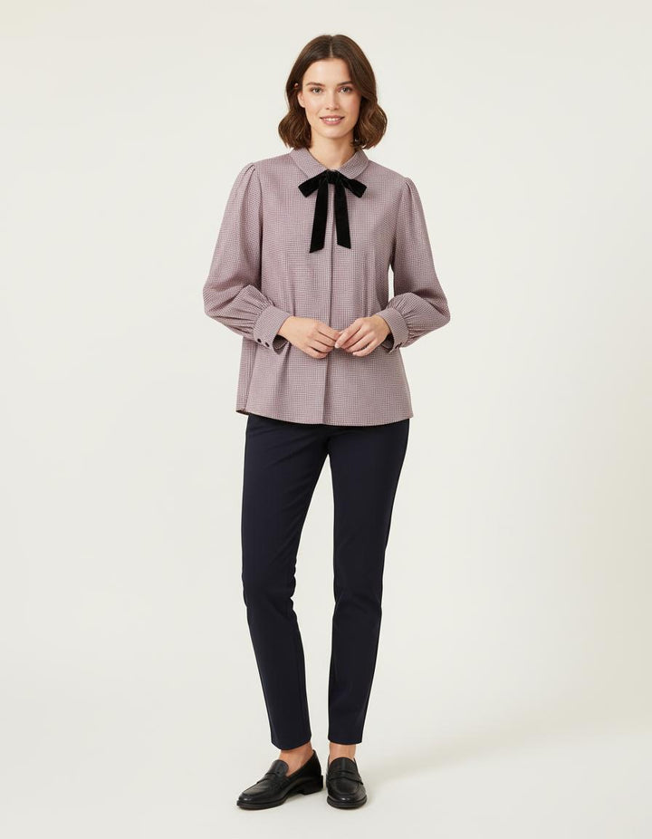 Chemise À Fins Carreaux - Taille S/36