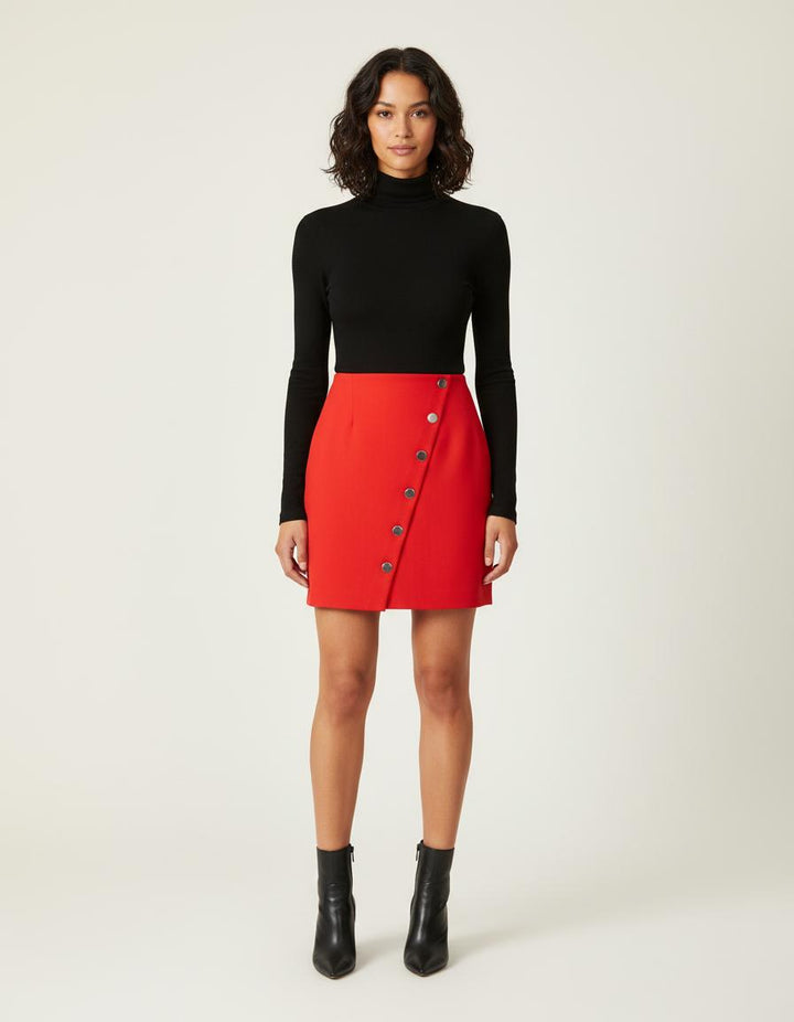 Jupe Courte Avec Pression - Taille S/36