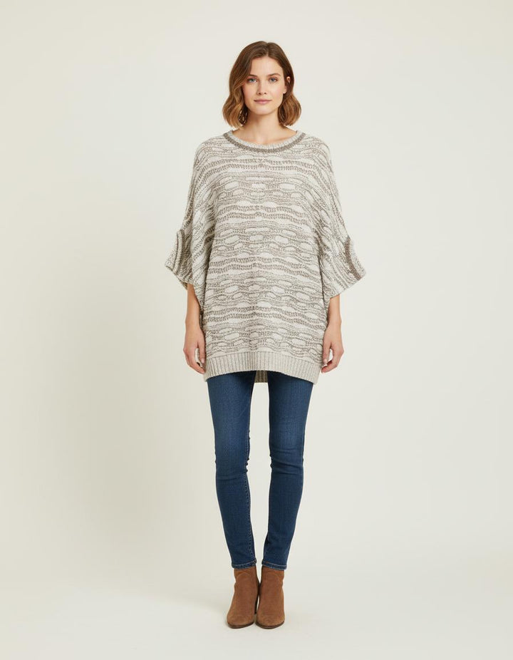 Pull Oversize Style Ponch - Taille T.U.