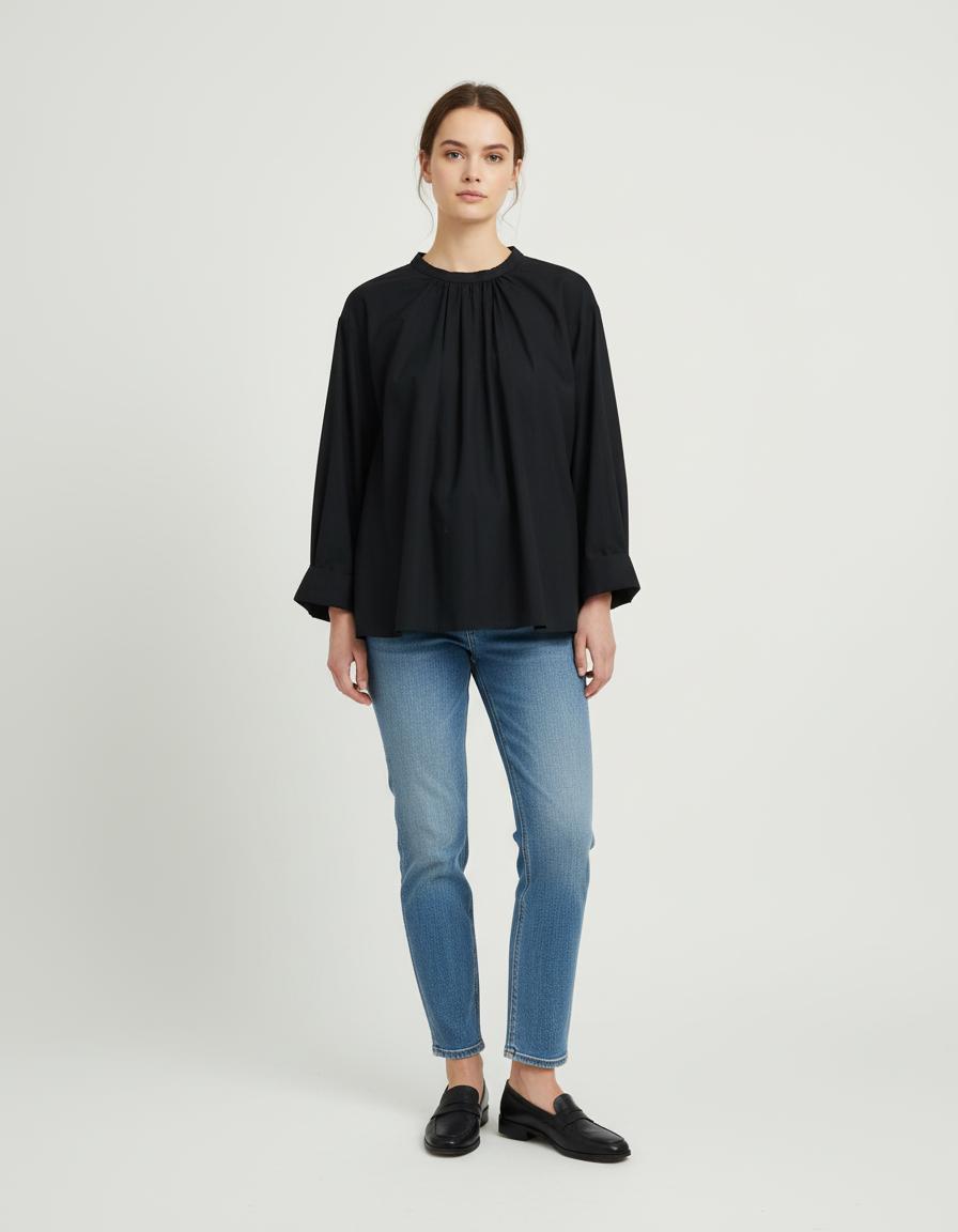 Blouse Large Ouverte Au Dos - Taille S/36