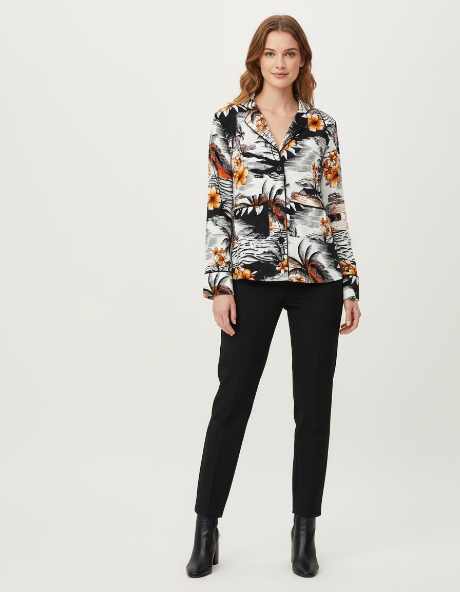 Chemise Esprit Pyjama Imprimée - Taille S/36