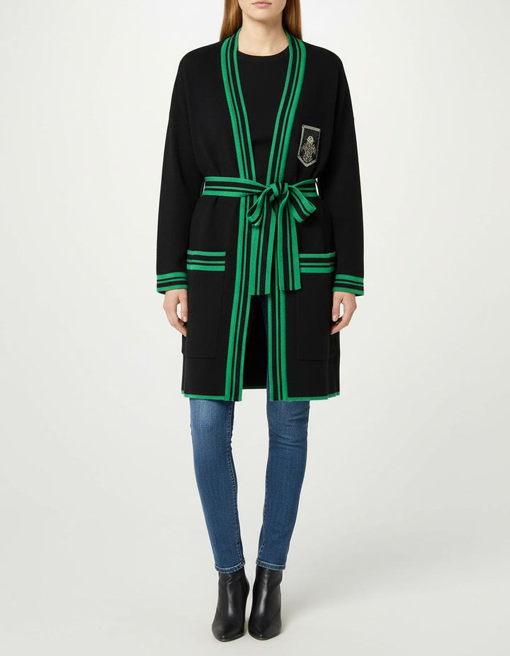 Gilet Mi-Long Avec Écusson - Taille M/38