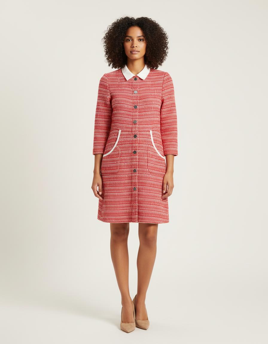 Robe En Jacquard - Taille S/36