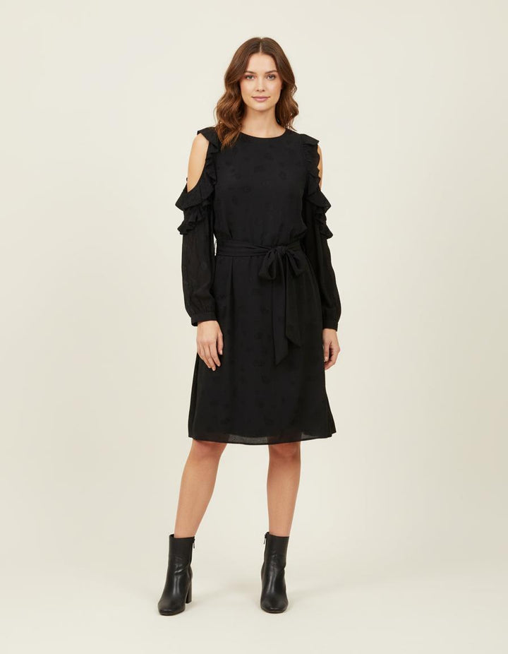 Robe Imprimée Avec Épaules Dénudées - Taille M/38