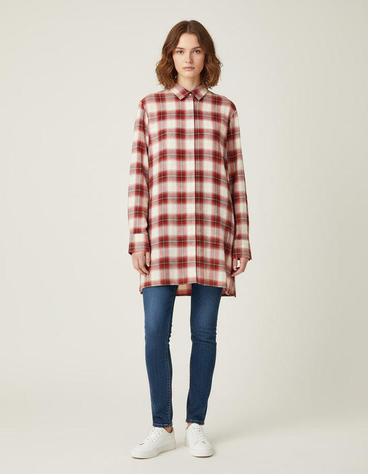 Chemise À Carreaux - Taille S/36