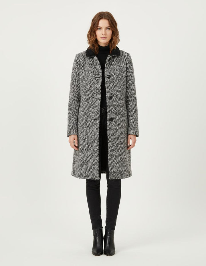 Manteau En Jacquard - Taille S/36