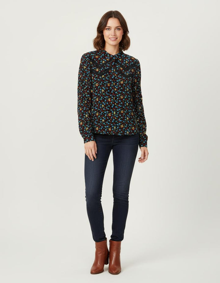 Chemisier À Imprimé Floral - Taille L/40