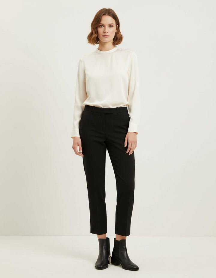Pantalon 7/8 En Crêpeâ - Taille XS/34