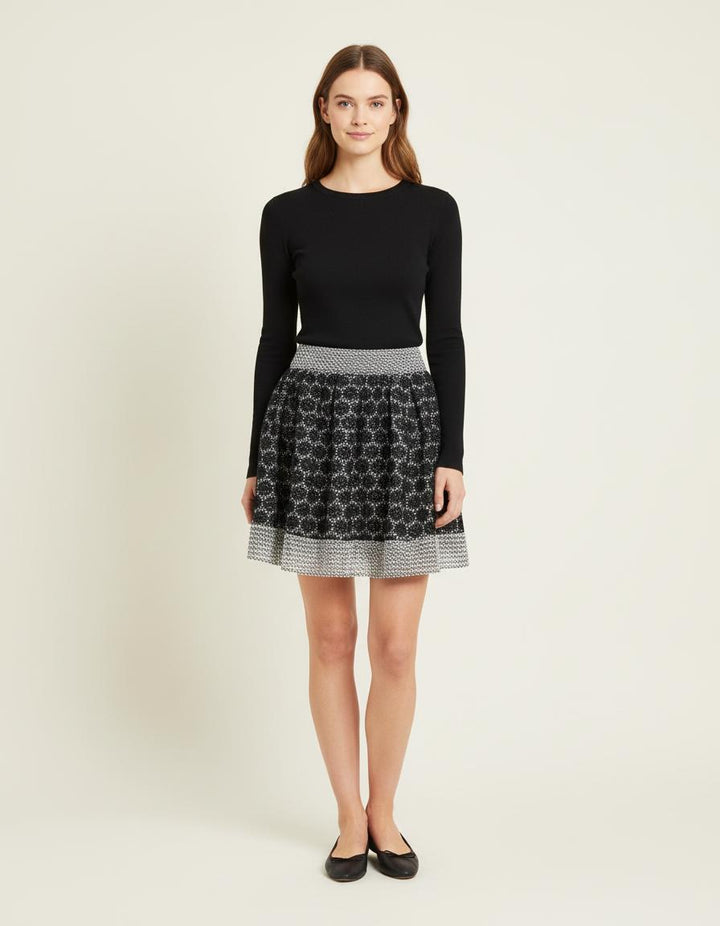Jupe Patineuse En Dentelle - Taille S/36