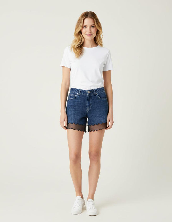 Short En Denim - Taille XS/34