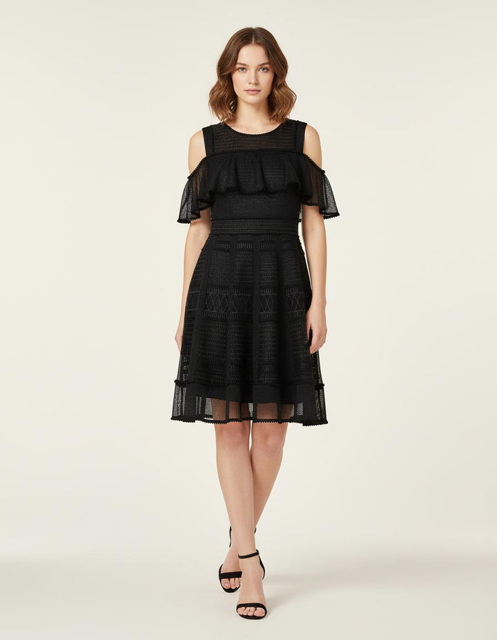 Robe Sans Manches En Maille Filet - Taille L/40