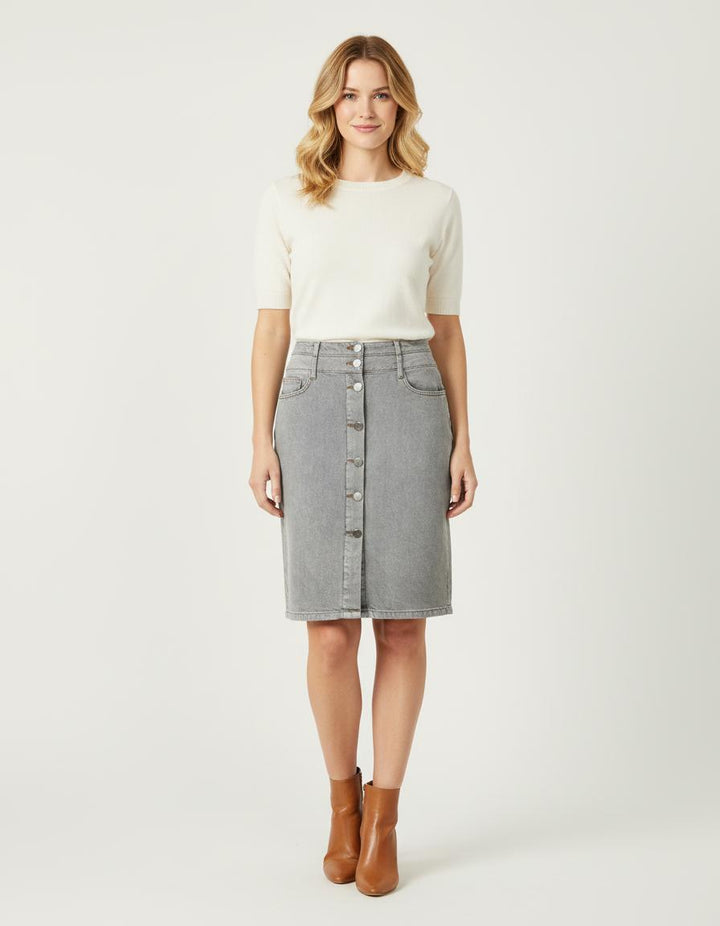 Jupe Crayon En Jean - Taille L/40