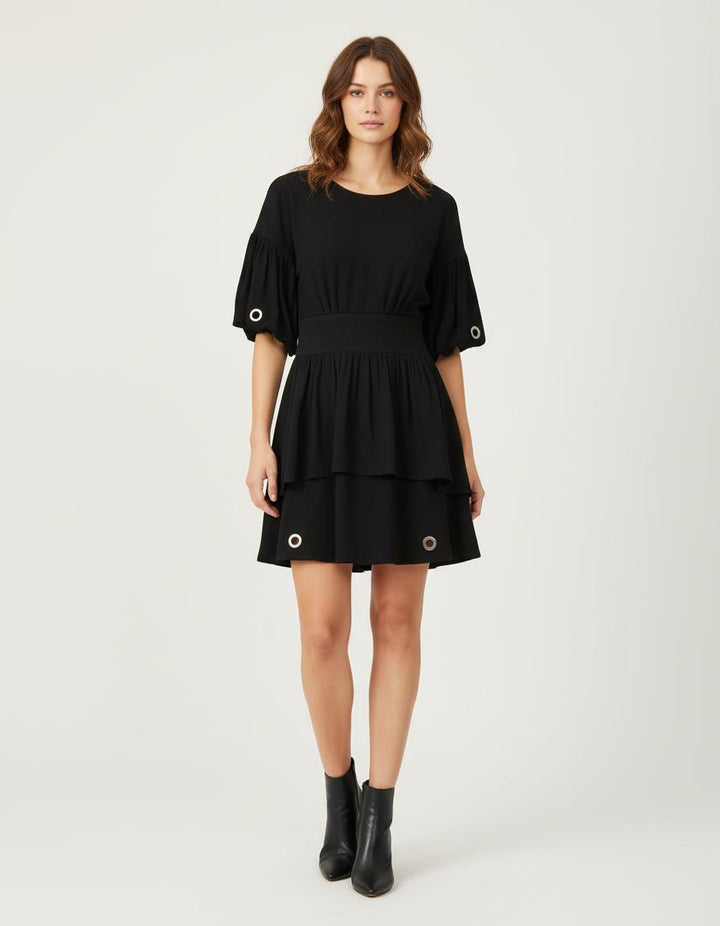 Robe Fluide Avec Œillets - Taille L/40