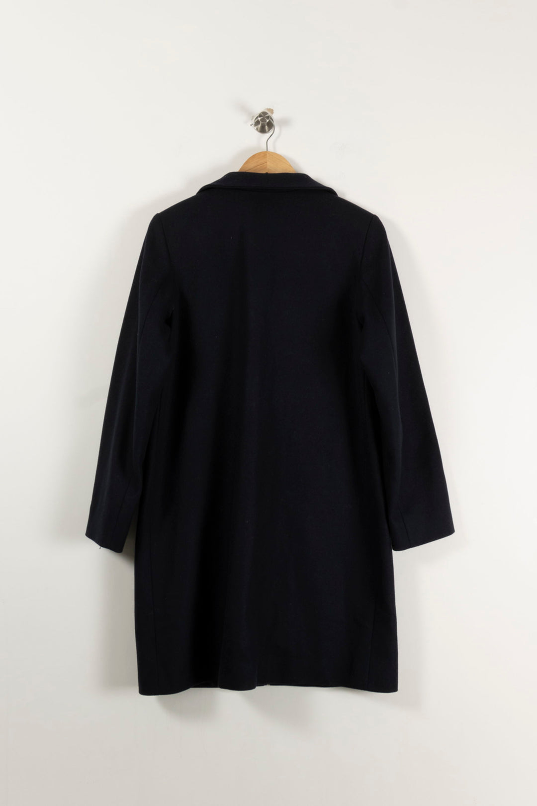 Manteau Bleu - Taille L/40 de la marque Agnès b. | MOM1 - Vendu par Paradigme - Image 4