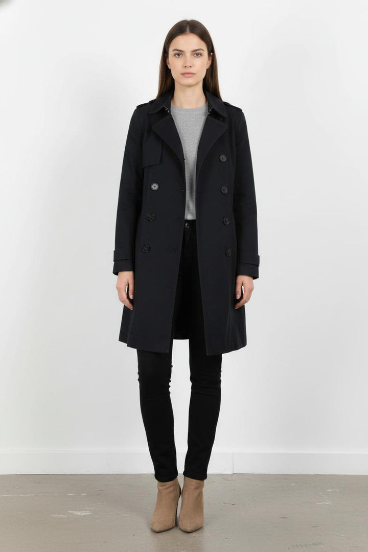 Trench Noir - Taille L/40 de la marque Maison 123 | NV1 - Vendu par Paradigme - Image 1