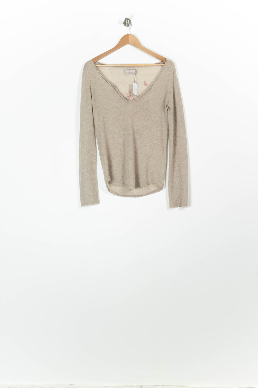 Pull Beige - Taille M/38 de la marque Zadig&Voltaire | PARAD00014 - Vendu par Paradigme - Image 2