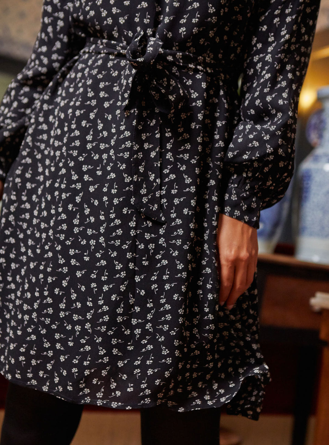 Robe noire légère - Petite Mendigote - S