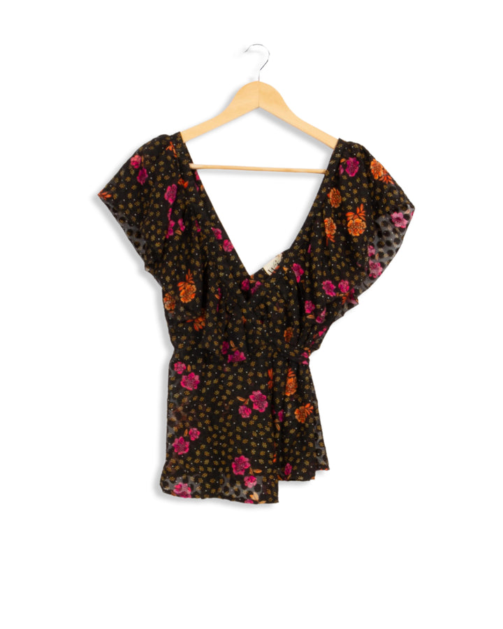 Blouse à fleurs Wild - T2