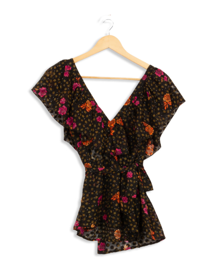 Blouse à fleurs Wild - T2