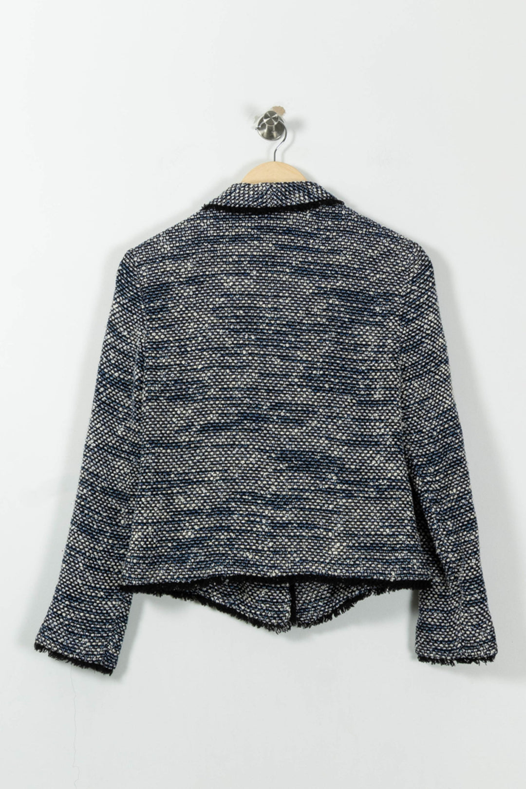 Veste Bleu et Blanc - Taille M/38 de la marque Gerard Darel | PARAD00678 - Vendu par Paradigme - Image 4