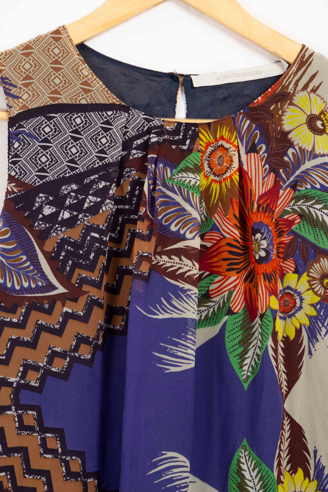 Robe à fleurs La Fée Maraboutée - 36
