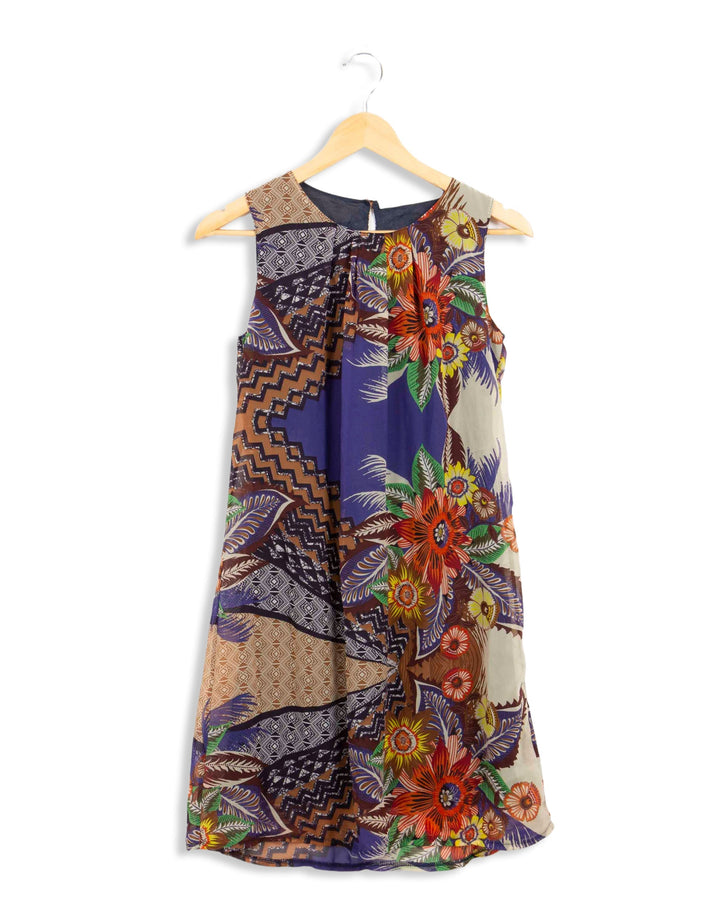Robe à fleurs La Fée Maraboutée - 36