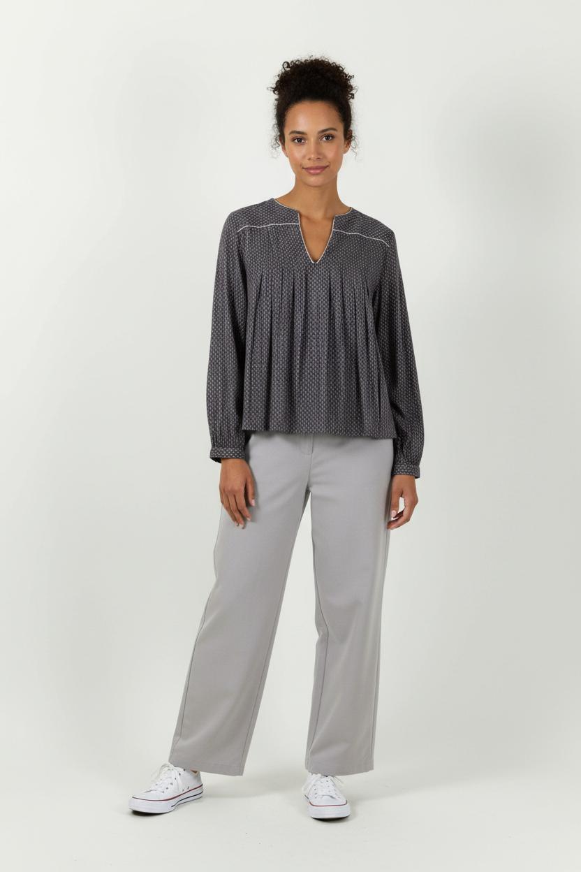 Blouse Violette - Taille XL/42 de la marque ba&sh | PARAD01800 - Vendu par Paradigme - Image 1