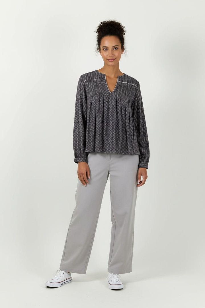 Blouse Violette - Taille XL/42 de la marque ba&sh | PARAD01800 - Vendu par Paradigme - Image 1