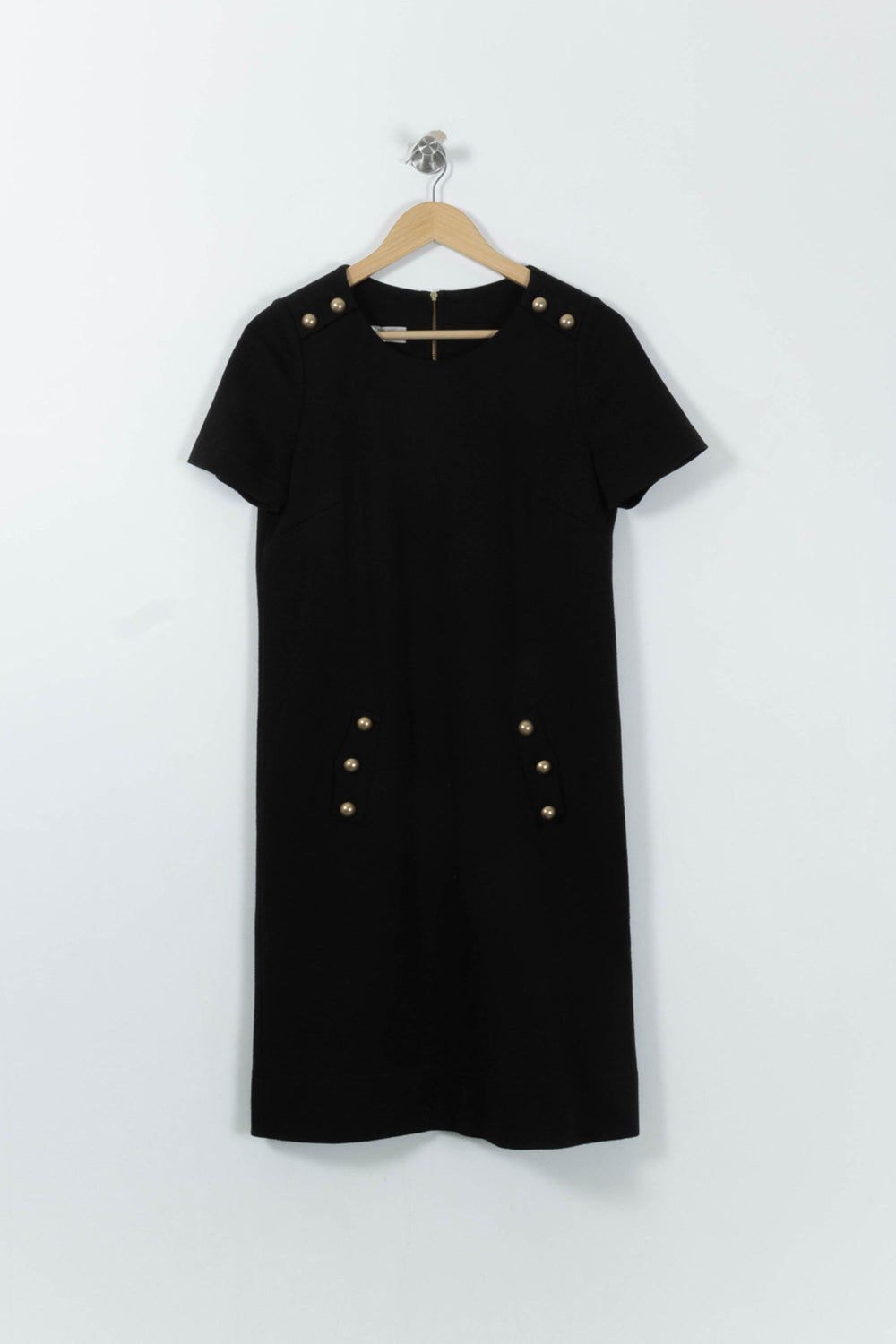 Robe Droite Noire - Taille L/40 de la marque Gerard Darel | PARAD01813 - Vendu par Paradigme - Image 2